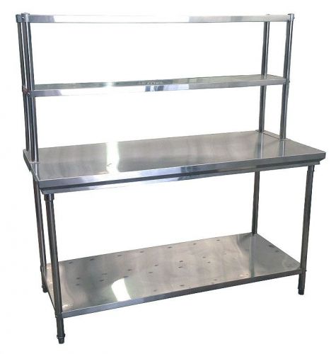 Stainless Steel Prep Station Table Commercial Kitchen Restaurant Business