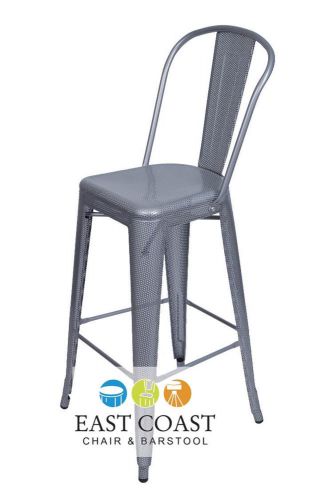 New viktor indoor / outdoor mesh steel restaurant bar stool for sale