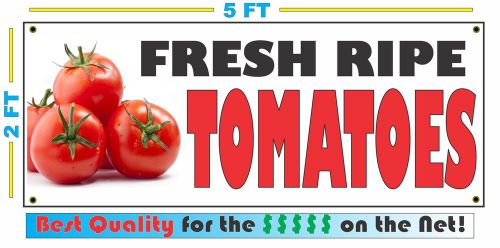 Full Color FRESH RIPE TOMATOES BANNER Sign NEW XL Larger Size