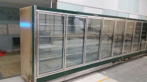 17 Door Hussmann Refrigerator/Freezer Units