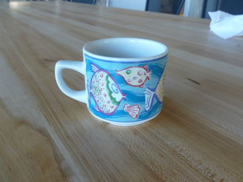 Churchill china blue sea &#039;n&#039; sand 7oz teacup (each) for sale
