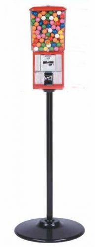 New northwestern super 60 gumball vending machine on heavy duty pipe stand for sale