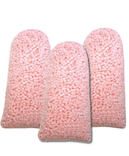 3 Bags - 3 cubic ft. bag of Pink Anti-Static Packing Peanuts Free Shipping