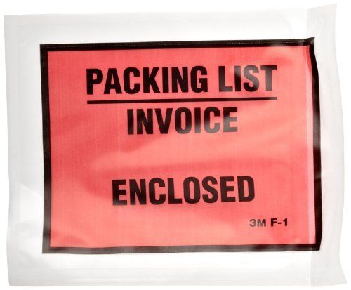 3m packing list/invoice enclosed envelope - packing list - 5.50&#034; x (f11000) for sale