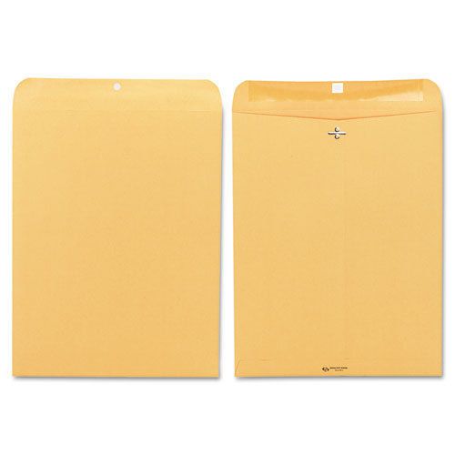 Clasp Envelope, 12 x 15 1/2, 32lb, Brown Kraft, 100/Box