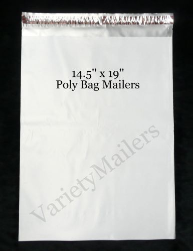 10 POLY BAG POSTAL MAILING ENVELOPES 14.5x19 LARGE SIZE 14.5&#034;x19&#034; SELF-SEALING