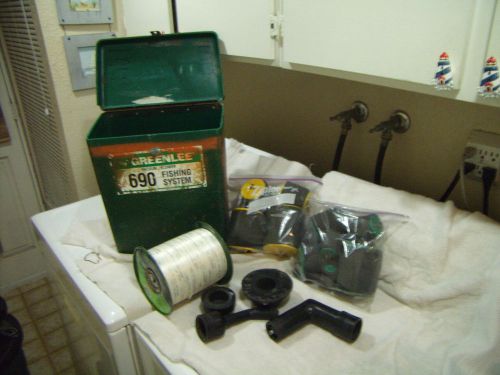 Greenlee 690 vac/blower fishing system.(complete) see all pics.reduced price for sale