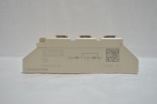 Used SKKD 46-16 Diode / Diode Module 46 Amps / 1600 Volts  Semikron Make