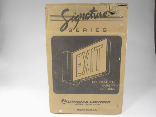 Lithonia Emergency Exit Sign