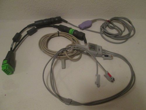 Corometrics fecg  fetal monitoring cables and connectors for monitoring aparatus for sale