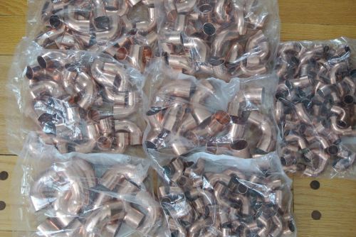 1/2, 3/4, 1 inch copper sweat ells for plumbing for sale