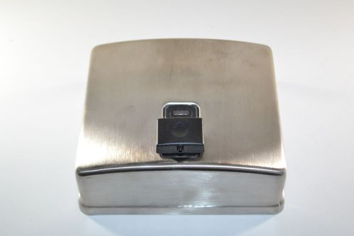 Bobrick B-4112 40-fl oz Capacity, Contura Series Surface-Mounted Soap Dispenser