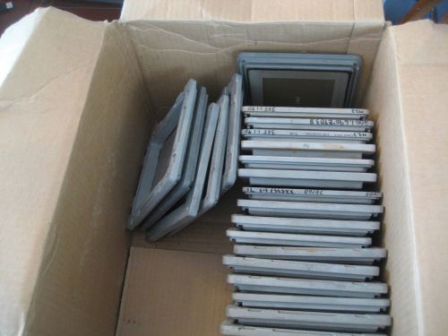 Lot of 24 SMT Printed Circuit Board PCB Stencil Frames Roughly 5&#034; x 5&#034;