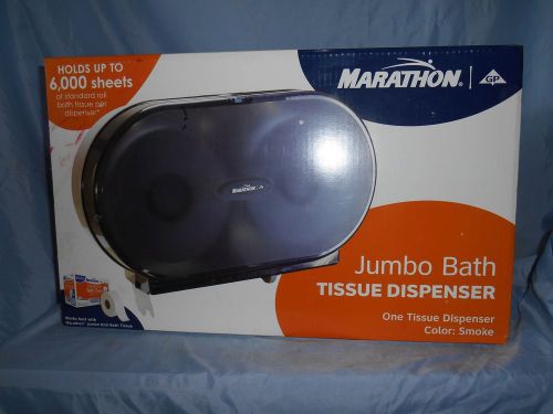 Marathon Tissue Dispenser Jumbo Bath Smoke 6,000 Sheets Capacity