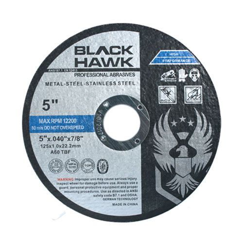 100 pack 5&#034;x.040&#034;x7/8&#034; cut-off wheel - metal &amp; stainless steel cutting discs for sale