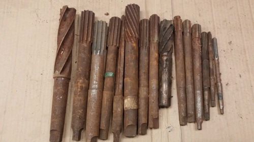 MACHINIST TOOLS LATHE MILL Lot of Misc. large reamers