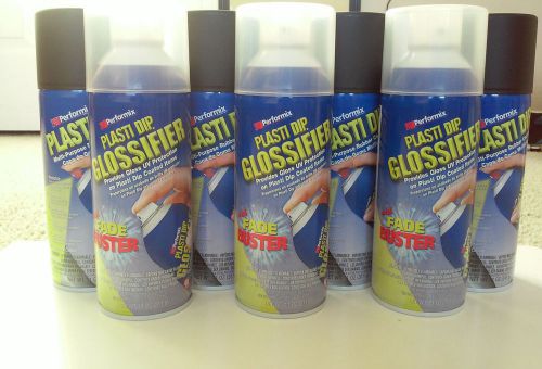 Performix Plasti Dip Gloss Wheel Kit 4 Black, 3 Glossifier Spray Cans 11oz
