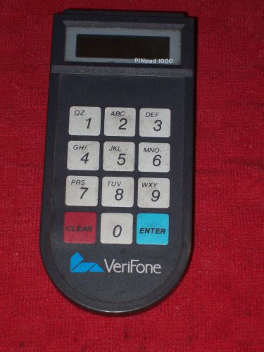 VERIFONE PIN PAD 1000 RJ11C**PIN PAD ONLY**USED LITTLE**FREE SHIP