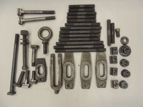5/8&#034; MILLING HOLD DOWN STUDS, T NUTS, BARS AND STRAPS - VULCAN