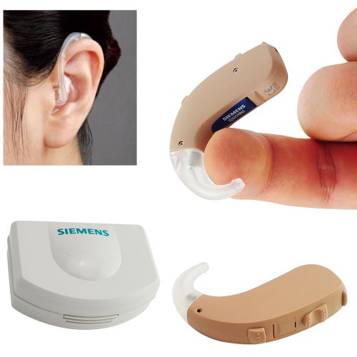 Siemens high-power digital behind-the-ear mini size bte hearing aid touching for sale