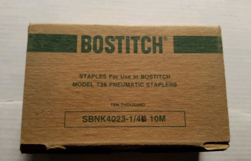 Bostitch Staples SBNK 4023 9/16 L 10 M Box 10,000 Pneumatic Air Tacker Stapler