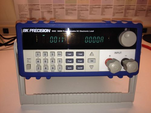 B&amp;k precision 8502 300w, programmable dc electronic load for sale