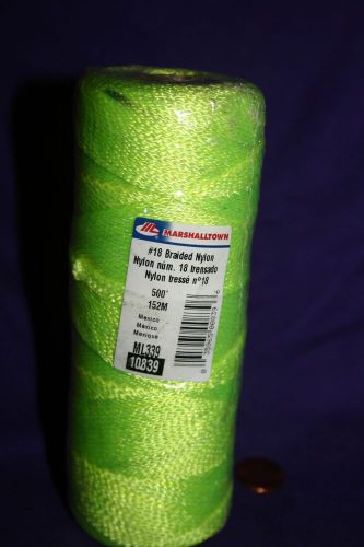 No.18 braided nylon line, 500-feet, yellow for sale