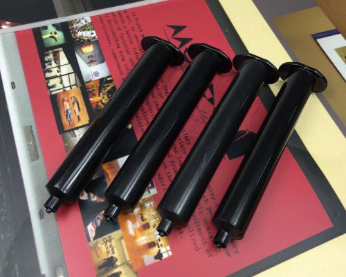 Black 55cc syringe barrels for dispensing barrel material sensitive 4 pieces for sale