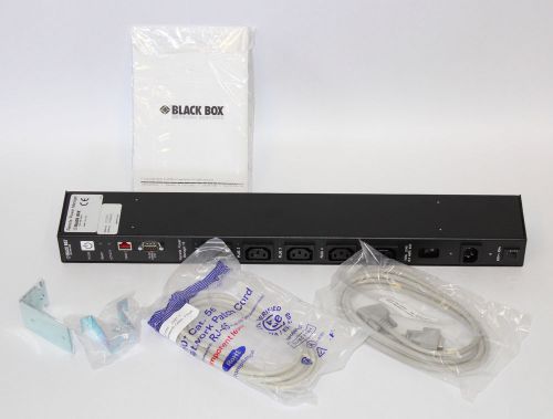 ~ New Old Stock ~ Black Box PS565AE 105/240 V 5 Outlets Remote Power Manager