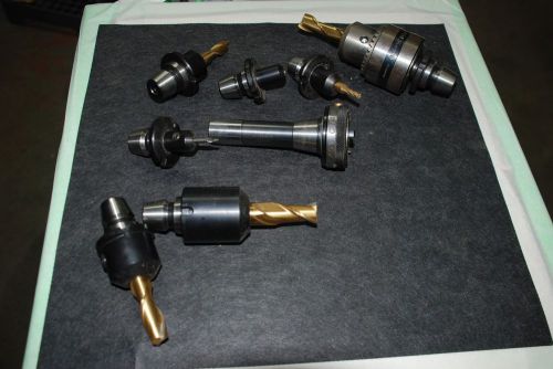 Royal r8 quick change drill &amp; endmill tool holder set for sale