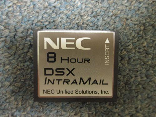NEC DSX 40 80 160 1091060 V2.1G Intramail 2 Port 8 Hour Flash Voice Mail System