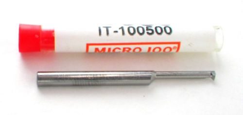 MICRO 100 IT-100500 .100&#034; Hole Diam .5&#034; Depth Carbide Internal Threading Tool J7