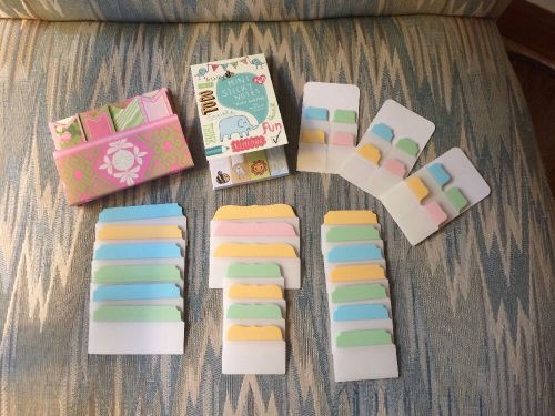 Martha Stewart Tabs &amp; Misc. Page Flags For Filofax, Erin Condren, Kikki K