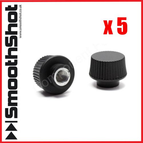 M4 female thread grip knob handle handwheel x 5 for sale