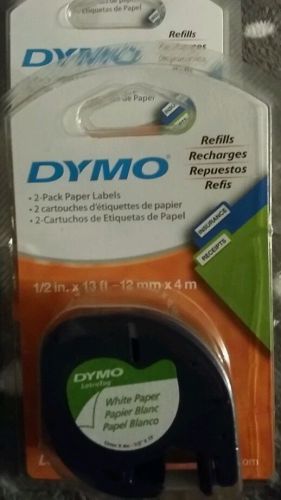 Dymo 10697 LetraTag Paper Label Tape
