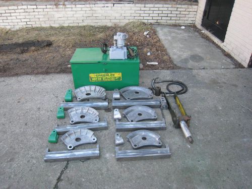 Greenlee model 882 882cb 1-1/4&#034; to 2&#034; emt &amp; rigid hydraulic conduit bender used for sale