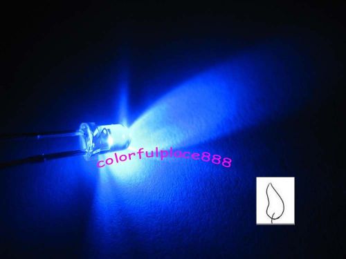 1000pcs, 3mm Blue Candle Flicker Ultra Bright Flickering LED Leds Light Lamp New