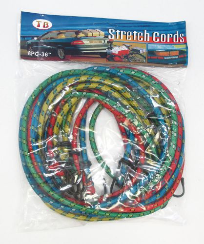 36&#034; Bungee Cords / 8 Pieces Assortment