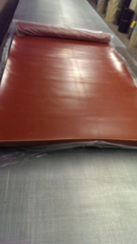 1/8&#034; thick Red SBR Rubber Sheet- 36&#034; X 120&#034; - 75 DURO  (+/-5)  TEXCEL