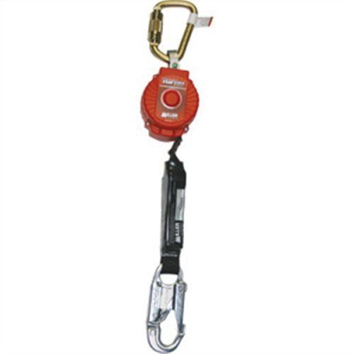 TurboLite PFL w/ Aluminum Twist Lock Carabiner &amp; Locking Snap Hook, 6&#039;