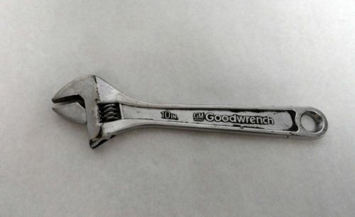 Gm goodwrench 10 inch adjustable crescent wrench for sale
