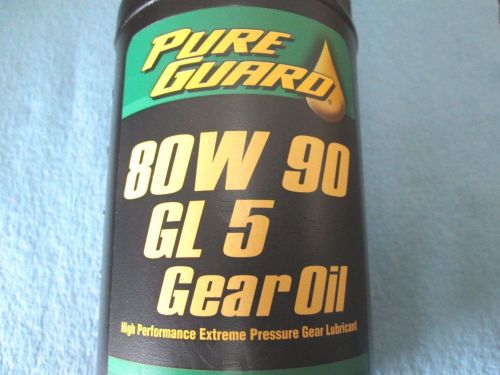 TF- Pure Guard, SAE 80W-90 GL-5 Gear Oil, 32 oz (.946L), P042, Made In U.S.A.