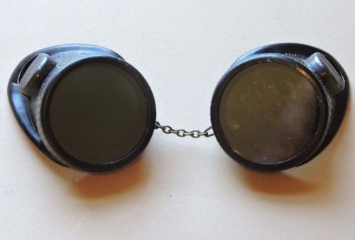 Vintage Willson Welder’s Goggles Glasses Steampunk Costume Chain Bridge