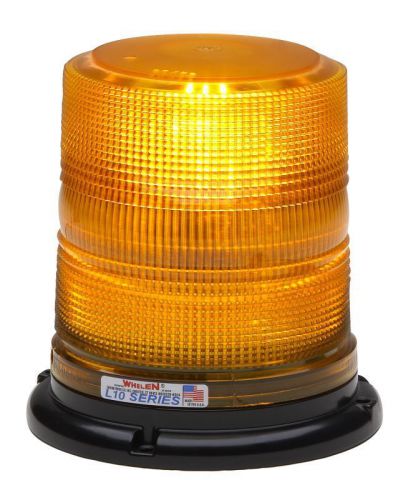 Whelen L10 Series Super-LED Beacon, Class 1 Amber  High Dome Magnet Mount L10HAM