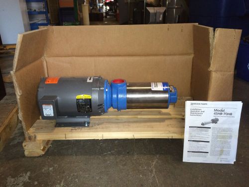 Booster pump 5hp goulds  45hb-70hb for sale