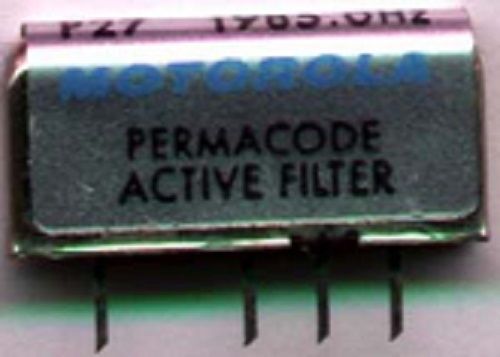 (2) two motorola active tone filters nln7834a for sale