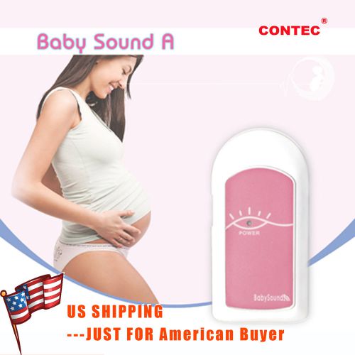 CONTEC  FHR Fetal Doppler Pregnancy Baby heart rate Babysound A &#039;no display&#039;