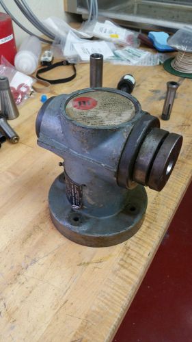 Nichols Vertical Milling Head Attachment rare drive collet and 4ns collects