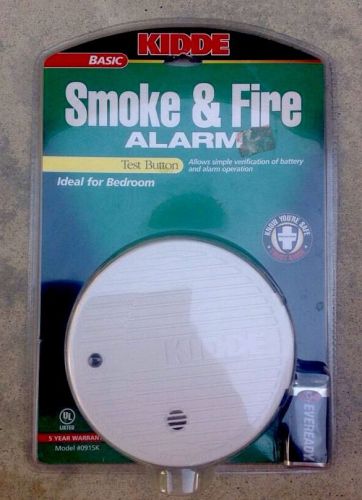 Kidde Battery Powered Fire Smoke Alarm 915K
