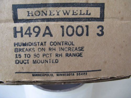 HONEYWELL HUMIDISTAT CONTROL # H49A 1001 3